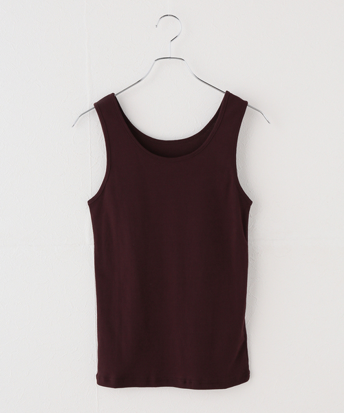 JOURNAL STANDARD(ジャーナルスタンダード)の「【2枚セット】SHEER SKINレイヤードノースリーブ(Tシャツ/カットソー・レディース・ネイビー/ボルドー/レッド・FREE)」の19枚目の写真