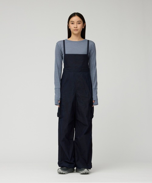 Snow Peak（スノーピーク）の「Snow Peak / Indigo C/N All-in-One W's インディゴ オールインワン（つなぎ/オールインワン・レディース・アイボリー/インディゴブルー/ブラック・1/3/2）」の6枚目の写真