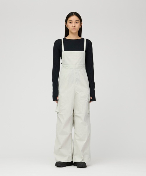 Snow Peak（スノーピーク）の「Snow Peak / Indigo C/N All-in-One W's インディゴ オールインワン（つなぎ/オールインワン・レディース・アイボリー/インディゴブルー/ブラック・1/3/2）」の4枚目の写真
