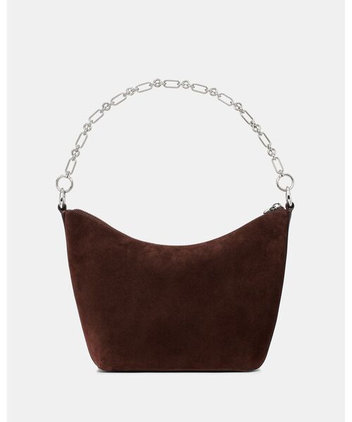 kate spade new york（ケイトスペード ニューヨーク）の「ヘイロー スエード チェーン ショルダー バッグ（ショルダーバッグ・レディース・ブラウン・ONESIZE）」の6枚目の写真