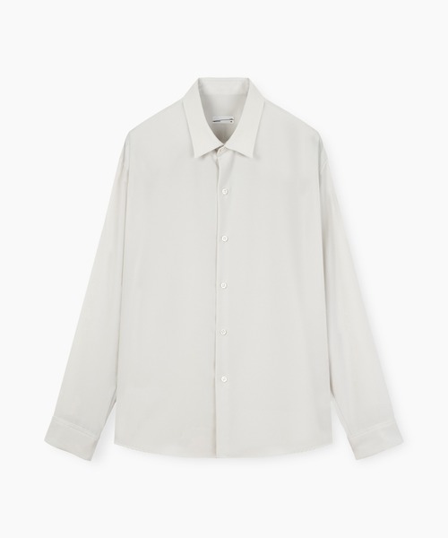 LAD MUSICIAN（ラッドミュージシャン）の「DECHINE COMFORT SHIRT（シャツ/ブラウス・メンズ・ホワイト系/ホワイト/グレー系/ブラック・44/42/46）」の2枚目の写真