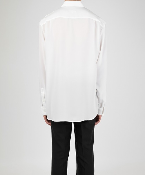 LAD MUSICIAN（ラッドミュージシャン）の「DECHINE COMFORT SHIRT（シャツ/ブラウス・メンズ・ホワイト系/ホワイト/グレー系/ブラック・44/42/46）」の6枚目の写真