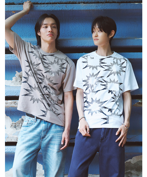 LORES(ロアス)の「Burst S/S Tee - Sand(Tシャツ/カットソー・レディース・その他・MEDIUM/LARGE/SMALL)」の4枚目の写真