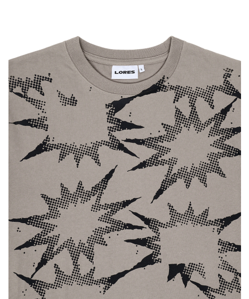 LORES(ロアス)の「Burst S/S Tee - Sand(Tシャツ/カットソー・レディース・その他・MEDIUM/LARGE/SMALL)」の7枚目の写真