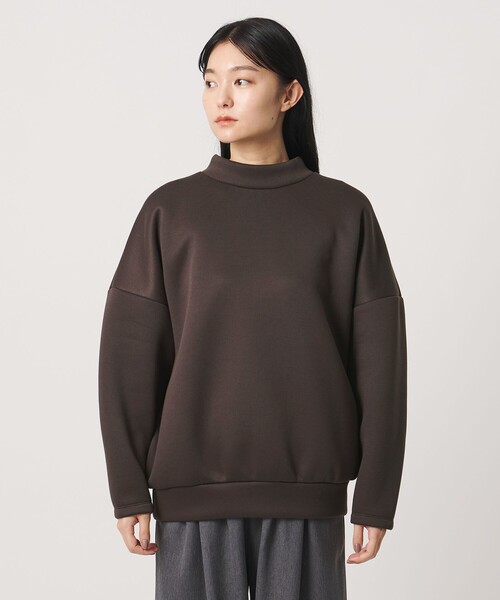 MARW UNITED ARROWS(マルゥ ユナイテッドアローズ)の「<MARW UNITED ARROWS>ボトルネック ダンボール プルオーバー(スウェット・レディース・ブラック/ダークブラウン/ホワイト・FREE)」の13枚目の写真