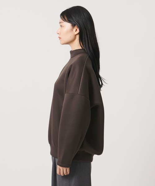 MARW UNITED ARROWS(マルゥ ユナイテッドアローズ)の「<MARW UNITED ARROWS>ボトルネック ダンボール プルオーバー(スウェット・レディース・ブラック/ダークブラウン/ホワイト・FREE)」の14枚目の写真