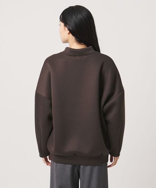 MARW UNITED ARROWS(マルゥ ユナイテッドアローズ)の「<MARW UNITED ARROWS>ボトルネック ダンボール プルオーバー(スウェット・レディース・ブラック/ダークブラウン/ホワイト・FREE)」の15枚目の写真