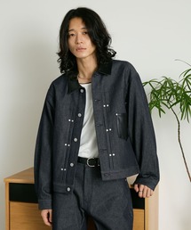 RAGEBLUE（レイジブルー）の「COMPACT SWITCHING DENIM JACKET/コンパクト切り替えデニムジャケット【セットアップ対応】（デニムジャケット）」