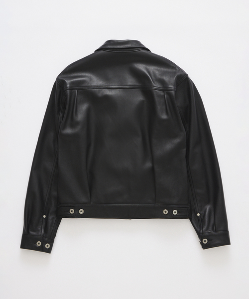 JOURNAL STANDARD(ジャーナルスタンダード)の「シープ レザー トラッカー(ライダースジャケット・メンズ・ブラック・SMALL/MEDIUM/LARGE)」の17枚目の写真
