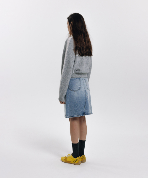 haag(ヘイグ)の「a lined zip-cardigan (grey)(カーディガン/ボレロ・レディース・その他・FREE)」の8枚目の写真