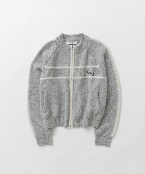 haag(ヘイグ)の「a lined zip-cardigan (grey)(カーディガン/ボレロ・レディース・その他・FREE)」の15枚目の写真