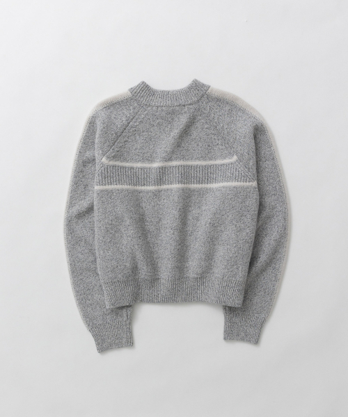 haag(ヘイグ)の「a lined zip-cardigan (grey)(カーディガン/ボレロ・レディース・その他・FREE)」の16枚目の写真