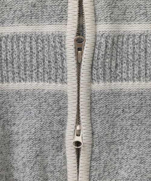 haag(ヘイグ)の「a lined zip-cardigan (grey)(カーディガン/ボレロ・レディース・その他・FREE)」の18枚目の写真
