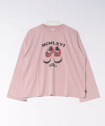 VANS ヴァンズ W authentic PT LS-TSHIRT ロングスリーブ 126K3020001 ABC-MART限定 PINK