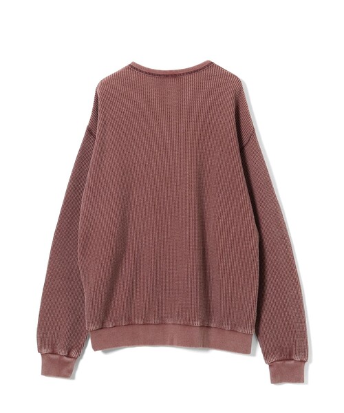 FRUIT OF THE LOOM(フルーツオブザルーム)の「FRUIT OF THE LOOM / Waffle Long Sleeve(Tシャツ/カットソー・メンズ・レッド系その他/グリーン系その他・LARGE/MEDIUM/SMALL/X-LARGE)」の7枚目の写真