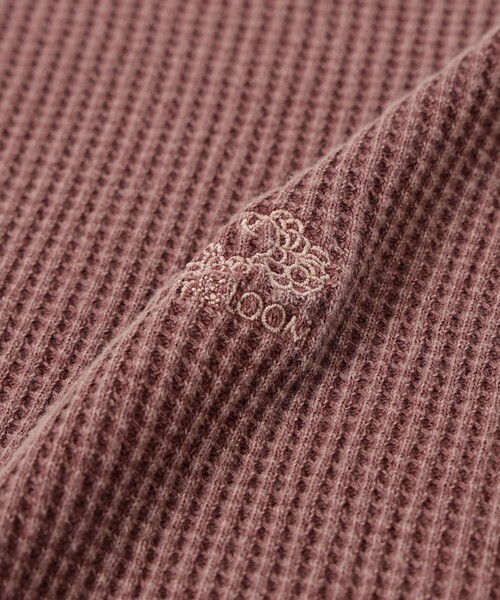 FRUIT OF THE LOOM(フルーツオブザルーム)の「FRUIT OF THE LOOM / Waffle Long Sleeve(Tシャツ/カットソー・メンズ・レッド系その他/グリーン系その他・LARGE/MEDIUM/SMALL/X-LARGE)」の8枚目の写真