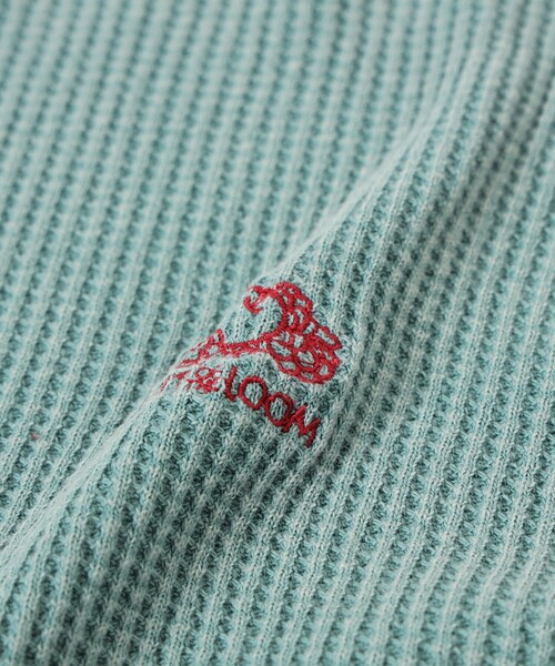FRUIT OF THE LOOM(フルーツオブザルーム)の「FRUIT OF THE LOOM / Waffle Long Sleeve(Tシャツ/カットソー・メンズ・レッド系その他/グリーン系その他・LARGE/MEDIUM/SMALL/X-LARGE)」の11枚目の写真