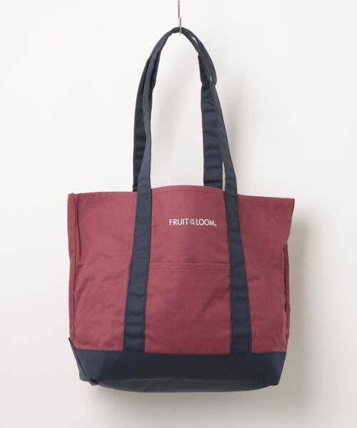 FRUIT OF THE LOOM(フルーツオブザルーム)の「【FRUIT OF THE LOOM】FTL EX CANVAS TOTE BAG M(トートバッグ・メンズ・ブルー系その他/オフホワイト/レッド/ライトブラウン/ネイビー/グリーン/エンジ/ベージュ・FREE)」の7枚目の写真