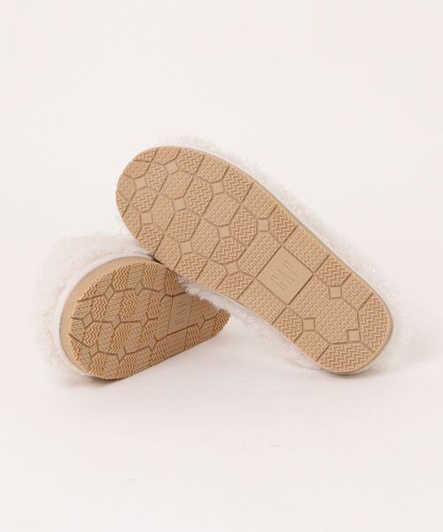 GAP(ギャップ)の「【GAP】ボア サボサンダル(サンダル・レディース・アイボリー/キャメル・25.0cm/24.0cm/23.0cm)」の4枚目の写真