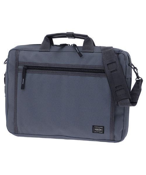 PORTER（ポーター）の「クリップ 2WAYブリーフケース（ビジネスバッグ・メンズ・ブラック/グレー・FREE/A4）」の2枚目の写真