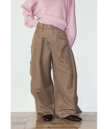 cling draped pants(unisex)