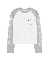 DEF WOMENS WAFFLE LONG SLEEVES GREY