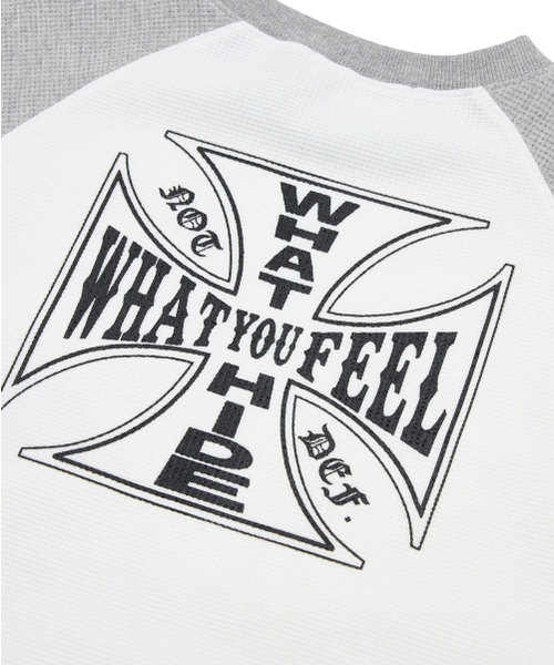 DEFの「DEF WOMENS WAFFLE LONG SLEEVES GREY(Tシャツ/カットソー・レディース・その他・ONE SIZE)」の5枚目の写真