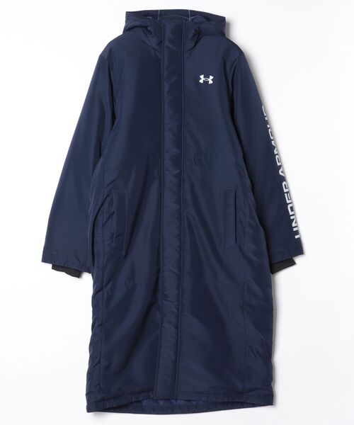 UNDER ARMOUR(アンダーアーマー)の「アンダーアーマー UNDER ARMOUR UAロングコート(ダウンジャケット/コート・メンズ・ネイビー/ブラック・L/M/S/3L/LL)」の1枚目の写真