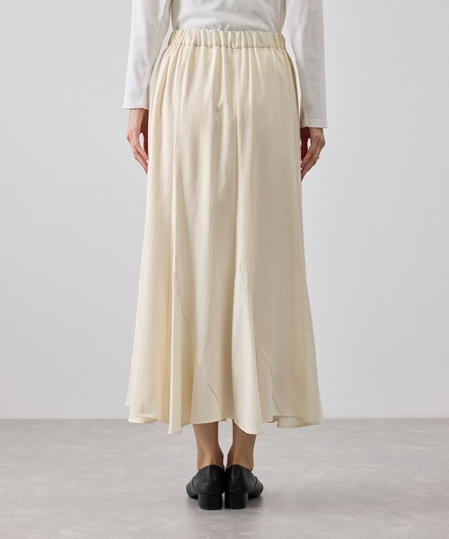 ROPE' PICNIC(ロペピクニック)の「フレア シルエット エスカルゴ スカート(スカート・レディース・キナリ/チャコールグレー・FREE)」の21枚目の写真