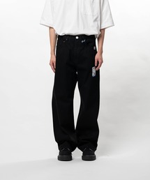 【in・stru(men-tal)./ インストールメンタル】ONE WASHED SELVAGE DENIM STRAIGHT PANTS