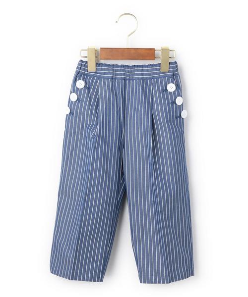 green label relaxing(グリーンレーベルリラクシング)の「タックワイド8L パンツ ガラ◆(その他パンツ・キッズ・その他1・105/135/125/115/95)」の9枚目の写真