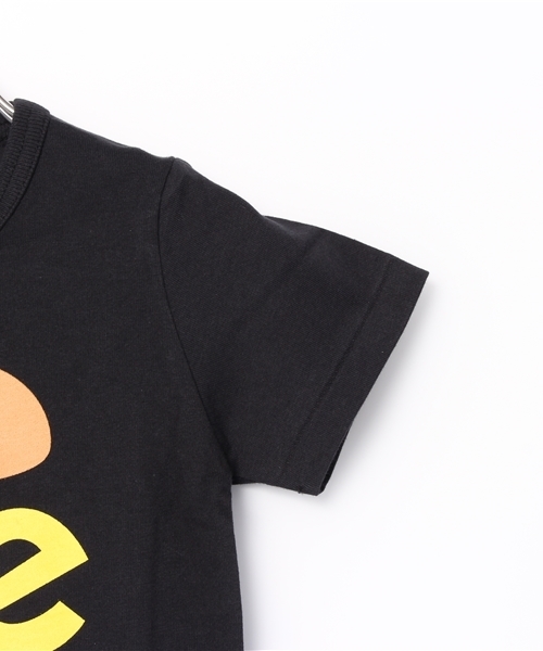 Lee（リー）の「ＬＥＥ　リー　ハンバーガーＴ（Tシャツ/カットソー・キッズ・ブラック・110cm/100cm/120cm/130cm）」の4枚目の写真