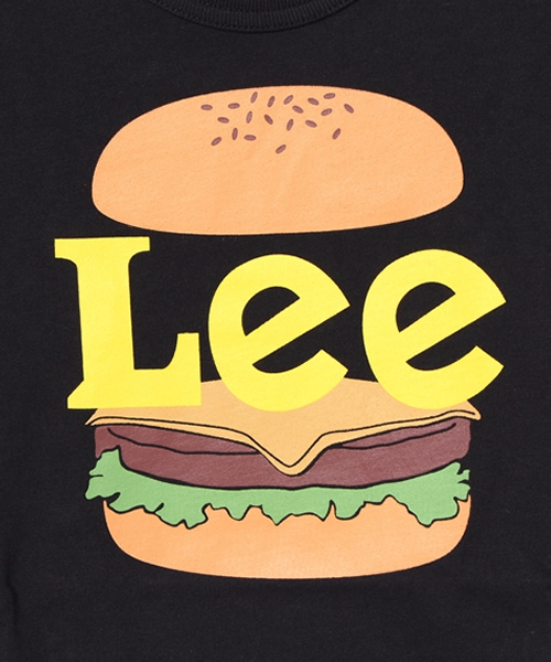 Lee（リー）の「ＬＥＥ　リー　ハンバーガーＴ（Tシャツ/カットソー・キッズ・ブラック・110cm/100cm/120cm/130cm）」の5枚目の写真