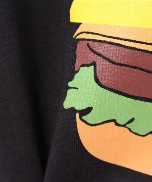 Lee（リー）の「ＬＥＥ　リー　ハンバーガーＴ（Tシャツ/カットソー・キッズ・ブラック・110cm/100cm/120cm/130cm）」の8枚目の写真