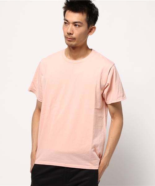 Brentwood(ブレントウッド)の「CREW NECK S/S クルーネック半袖Tシャツ(Tシャツ/カットソー・メンズ・ブラック/ネイビー/イエロー/ホワイト/ライトピンク・X-SMALL/SMALL/LARGE/MEDIUM)」の5枚目の写真