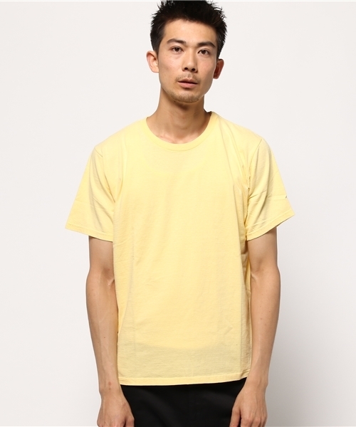 Brentwood(ブレントウッド)の「CREW NECK S/S クルーネック半袖Tシャツ(Tシャツ/カットソー・メンズ・ブラック/ネイビー/イエロー/ホワイト/ライトピンク・X-SMALL/SMALL/LARGE/MEDIUM)」の4枚目の写真