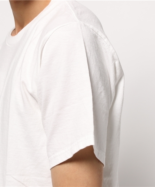 Brentwood(ブレントウッド)の「CREW NECK S/S クルーネック半袖Tシャツ(Tシャツ/カットソー・メンズ・ブラック/ネイビー/イエロー/ホワイト/ライトピンク・X-SMALL/SMALL/LARGE/MEDIUM)」の9枚目の写真