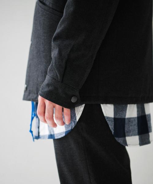 green label relaxing（グリーンレーベルリラクシング）の「■■■【WEB限定】BC★★TR ストレッチ コーチジャケット（カバーオール・メンズ・ネイビー/ダークグレー・LARGE/SMALL/MEDIUM）」の8枚目の写真