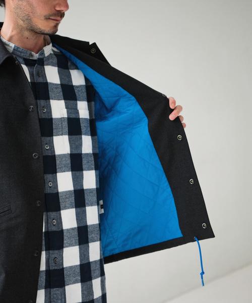 green label relaxing（グリーンレーベルリラクシング）の「■■■【WEB限定】BC★★TR ストレッチ コーチジャケット（カバーオール・メンズ・ネイビー/ダークグレー・LARGE/SMALL/MEDIUM）」の9枚目の写真