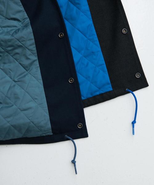 green label relaxing（グリーンレーベルリラクシング）の「■■■【WEB限定】BC★★TR ストレッチ コーチジャケット（カバーオール・メンズ・ネイビー/ダークグレー・LARGE/SMALL/MEDIUM）」の11枚目の写真