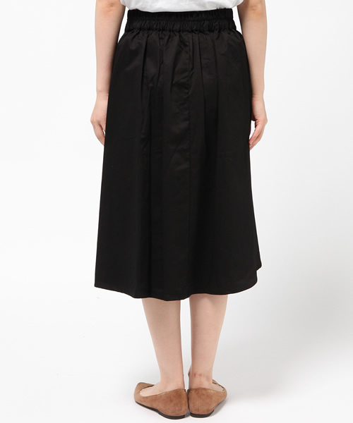 rps（アールピーエス）の「ウエストタックフレアースカート（スカート・レディース・ブラック/カーキ/キャメル/ボルドー/ダークグリーン/マスタード/グレイッシュベージュ/ネイビー/ピンク/ミント/グレー・M）」の14枚目の写真