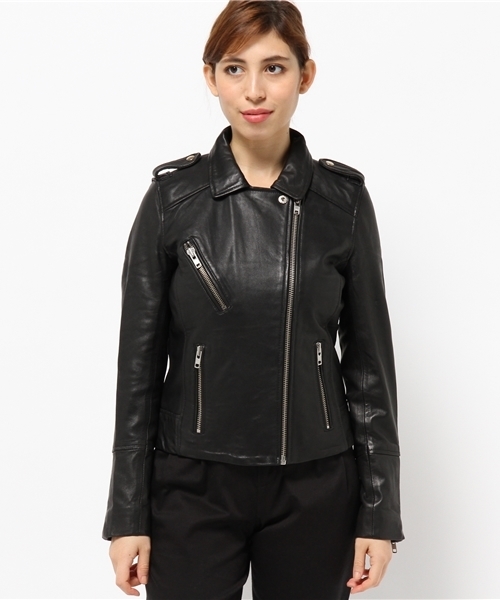 DOMA(ドマ)の「【DOMA】レザーライダースジャケット(D163129 DOMA(ドマ)の「【DOMA】レザーライダースジャケット(D163129