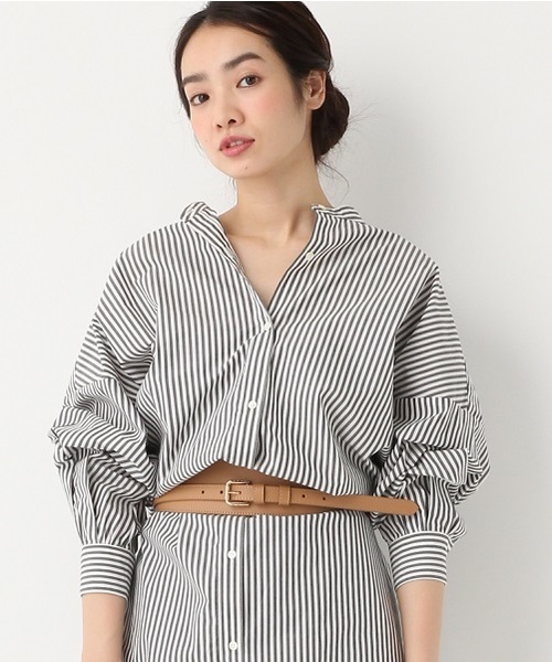 A part by（アパートバイ）の「リアルレザーベルト  746745 （ベルト・レディース・キャメル/ブラック/ダークブラウン/ブラウン・FREE）」の4枚目の写真