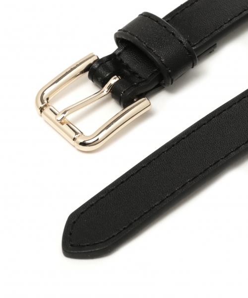 A part by（アパートバイ）の「リアルレザーベルト  746745 （ベルト・レディース・キャメル/ブラック/ダークブラウン/ブラウン・FREE）」の8枚目の写真