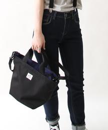 coen | バイカラー2WAYトートバッグ(トートバッグ)