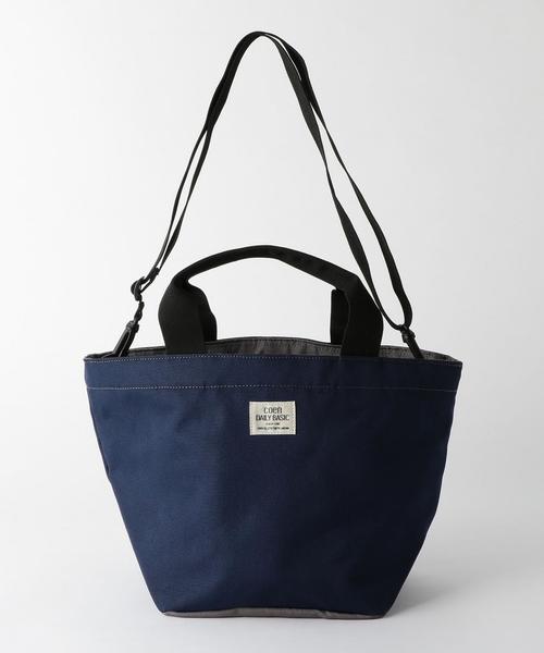 coen(コーエン)の「バイカラー2WAYトートバッグ(トートバッグ・レディース・ピンク/オリーブ/ブラック/ネイビー・FREE)」の18枚目の写真