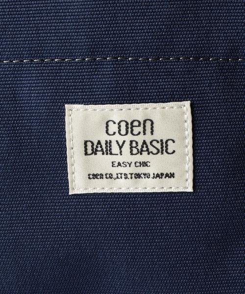 coen(コーエン)の「バイカラー2WAYトートバッグ(トートバッグ・レディース・ピンク/オリーブ/ブラック/ネイビー・FREE)」の10枚目の写真