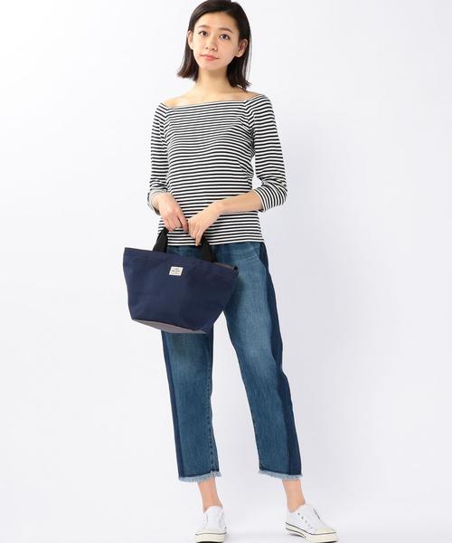 coen(コーエン)の「バイカラー2WAYトートバッグ(トートバッグ・レディース・ピンク/オリーブ/ブラック/ネイビー・FREE)」の15枚目の写真