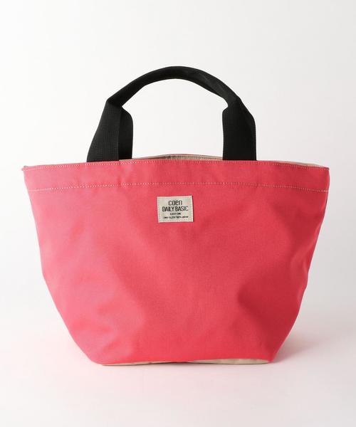 coen(コーエン)の「バイカラー2WAYトートバッグ(トートバッグ・レディース・ピンク/オリーブ/ブラック/ネイビー・FREE)」の8枚目の写真