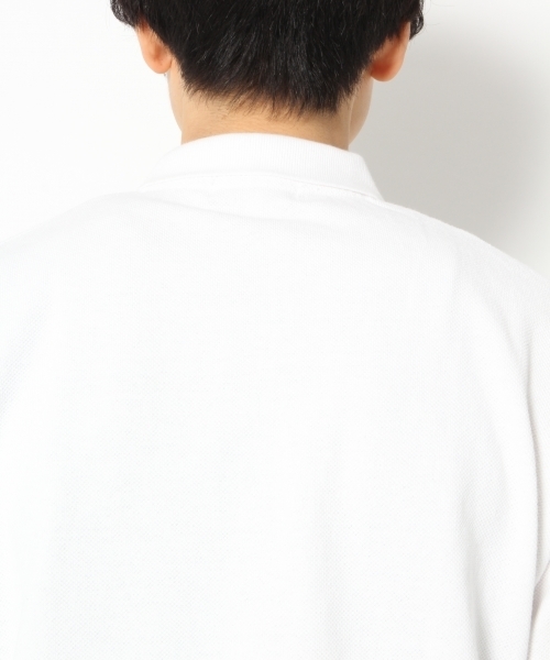 GLOBAL WORK（グローバルワーク）の「カノコBIGポロ/744705（ポロシャツ・メンズ・グレー/ネイビー/レッド/ホワイト・SMALL/MEDIUM/LARGE/X-LARGE）」の9枚目の写真